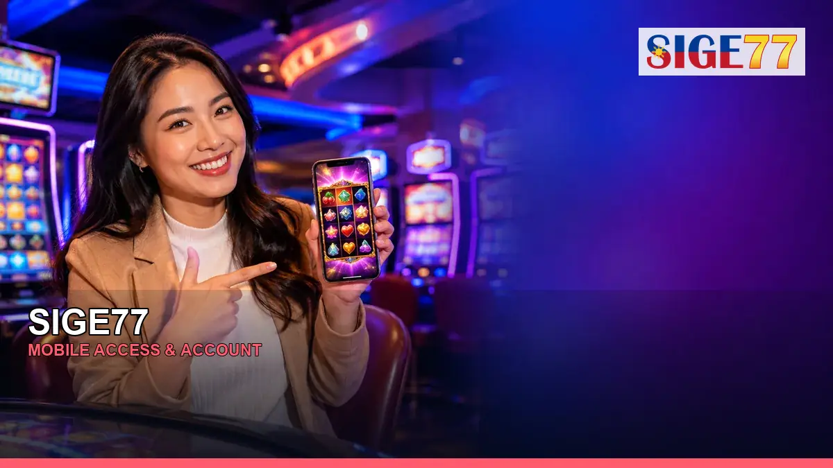 SIGE77 mobile account access guide for Philippine players